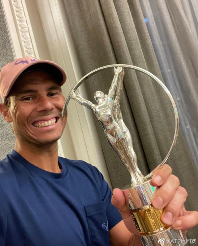 开云网站-纳达尔大坂分获男女最佳 网球缘何受劳伦斯青睐？